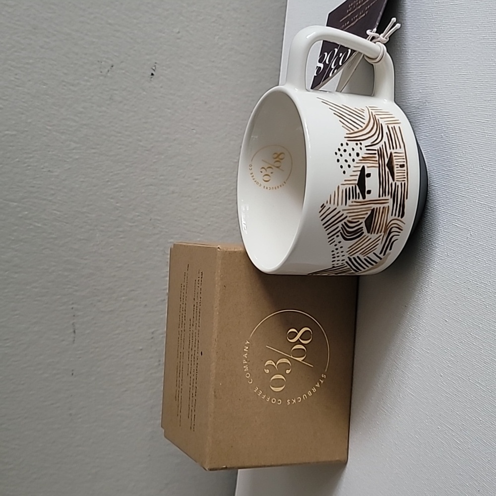 Starbucks Artisan Series Where it all begins coffee mug New In Box